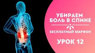 Урок 12. Убираем боль в спине