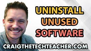 How To Uninstall Unused Windows 7 Software Programs (2022)