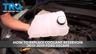 How to Replace Coolant Reservoir 2013-2019 Ford Escape