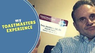 My Toastmasters Experience - Tony Jacobsen