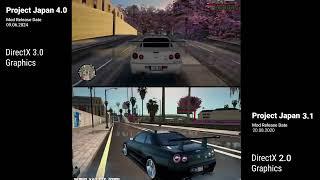 Project Japan 3.1 vs Project Japan 4.0 | GTA SA | Graphics