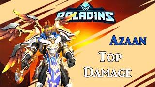 Геймплей Азаан - 120000 урона за 14 минут | Paladins