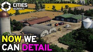 Extra Detailing Tools Showcase Build: A Cities Skylines 2 GAME CHANGER!