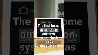 The First Home Automation System | #homeautomation #funfacts #smarthome‍