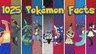 Every Single Pokémon and a Fact About Each