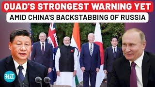 India-Led Quad Capitalises On China's Secret Moves Against Russia? Strongest Warning Yet To Xi, Kim