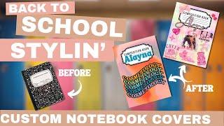 Custom Notebook Covers | Custom Composition Notebooks | Back to School Supplies