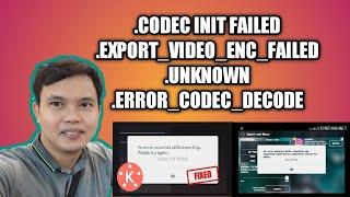 HOW TO FIX EXPORTING ERROR IN KINEMASTER | TAGALOG VERSION..