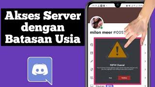 Cara Mengakses Server yang Dibatasi Usia di Discord di iOS/Android