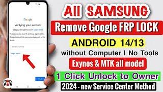 SAMSUNG FRP BYPASS 2024 (Live Proof) Android 13-14 New Security 2024 Frp Lock Remove | Bypass Frp