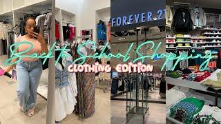 Back to School Shopping Vlog+ Mini Haul | H&M, DTLR, Snipes, Forever 21, Edge| Queen'Aria Ziya