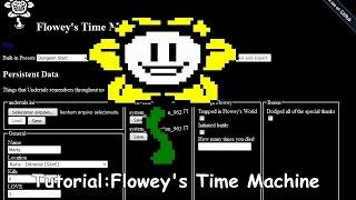 TUTORIAL-Como usar o Flowey's Time Machine