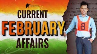 February 2025 Current Affairs for CDS | NDA | AFCAT  | CAPF.