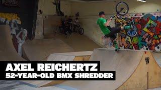 52-year-old BMX shredder – 101 Skatepark Tricks w/ Axel Reichertz