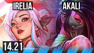 IRELIA vs AKALI (MID) | 7/1/0 | KR Diamond | 14.21