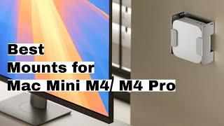 Must-Have Mounts for Mac Mini M4 series 2024 - Wall, desk, Monitor VESA mount