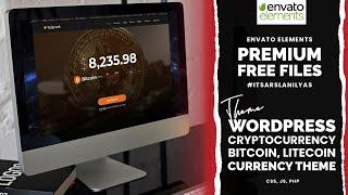 Crypto Currency WordPress Theme Free Download || WooCommerce Website | Envato Element Free Download