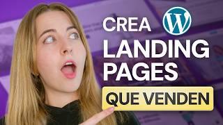 Cómo Crear una Landing Page en WordPress [Rápido y Fácil]