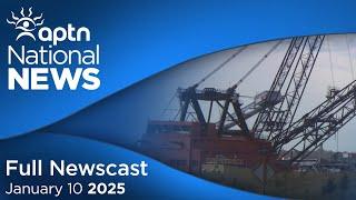 APTN National News: January 10, 2025 – Underreported tailings pond leaks, Social media post uproar