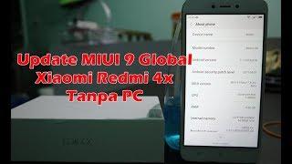 Update MIUI 9 Global Beta Xiaomi Redmi 4x Tanpa PC Dari ROM Global Stable