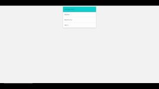 Awesome Material accordion menu using only HTML & CSS