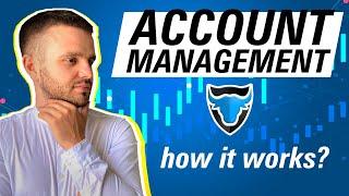 Forex account management service