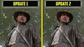 Indiana Jones and the Great Circle PC - Update 1 VS Update 2 Performance Comparison + Stutter Fixes