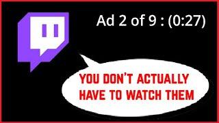 How to Deal with Twitch Ads ft. Picture & Picture Mode