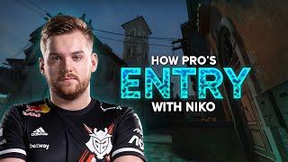 How Pro's Entry Frag in CSGO with Niko