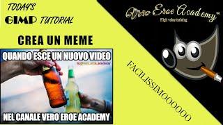 FARE UN MEME CON GIMP - MEME GIMP - fare un meme con gimp - meme gimp