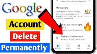 How to Delete Google Account | Google Account Delete Kaise Kare | Gmail Account Delete Kaise Kare