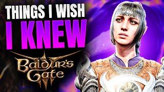 Baldur's Gate 3 - 10 Things I Wish I Knew Sooner (Tips and Tricks 2023)