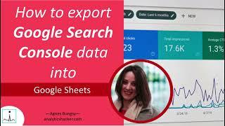 How to import Google Search Console data into Google Sheets