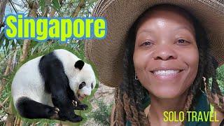 Solo Female International Travel - Exploring Singapore SOLO - River Wonders and a PANDA BEAR!!!