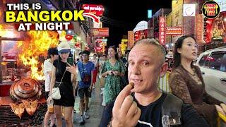What To Do At Night In BANGKOK | Khaosan Nightlife & China Town Street Food #livelovethailand