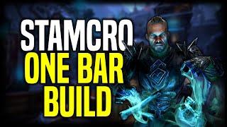 Absolutely CRUSH With this One Bar Stamcro PvE Build