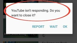 How To Fix Youtube Not Responding Android  | Youtube Not Responding | Youtube Not Responding Problem