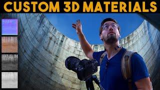 Capture and Create your own Custom 3D Materials | FULL WORKFLOW