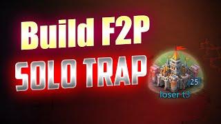 How to build solo trap ? | making a solo trap @LordsMobile