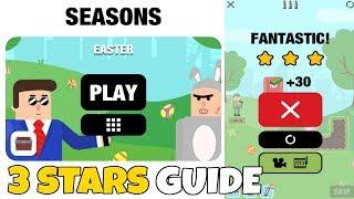 Mr Bullet SEASONS EASTER Level 1-32. 3 Stars Walkthrough