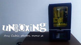 UNBOXING Anycubic Photon  Mono SE  (Español)