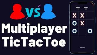 Multi Player TicTacToe Game App using Flutter, Node, Express and Socket - Full Stack Development