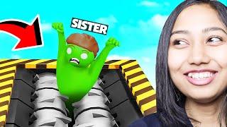 TROLLING MY SISTER IN GANG BEAST