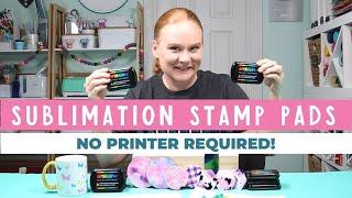 Artesprix Sublimation Ink Stamp Pads and Refills