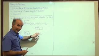 Razavi Electronics 1, Lec 34, MOS Small-Signal Model, PMOS Device