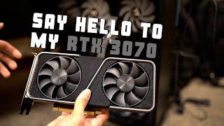 Unboxing the RTX 3070 And Installing It On My PC