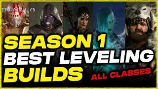 Diablo 4: SEASON 1 CURRENT BEST LEVELING BUILDS - ALL CLASSES