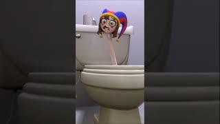 NORMAL vs PSYCHOPATH Toilet  1 - THE AMAZING DIGITAL CIRCUS (TADC) | Mega Isco ANIMATION