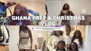 Ghana Prep Vlog! Detty December Clothing Haul| Women's Classic Game| Ghanaian Christmas Family Games