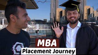 The MBA Placement Journey! MBA in USA Part 2!